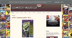 Desktop Screenshot of comics-blog.cz